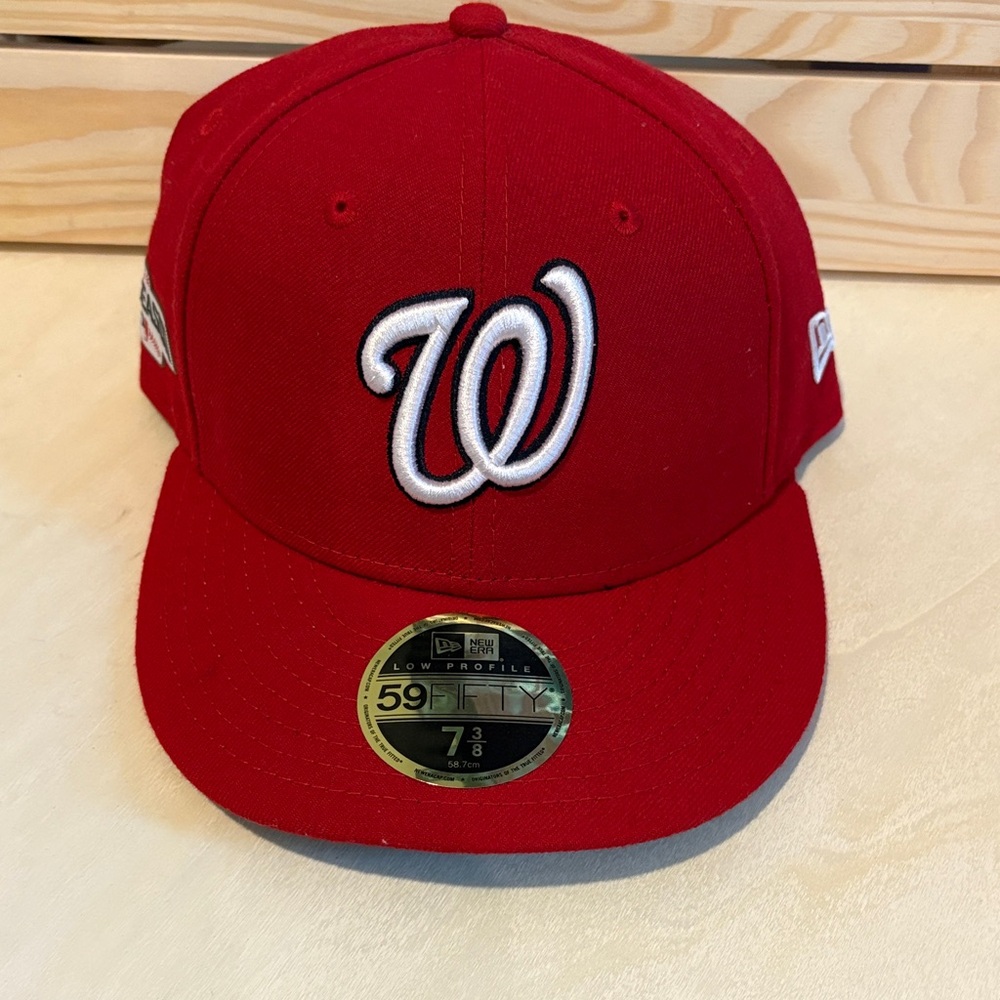 New Era Washington Nationals Low Profile 7 3/8 Hat 2016 Post Season